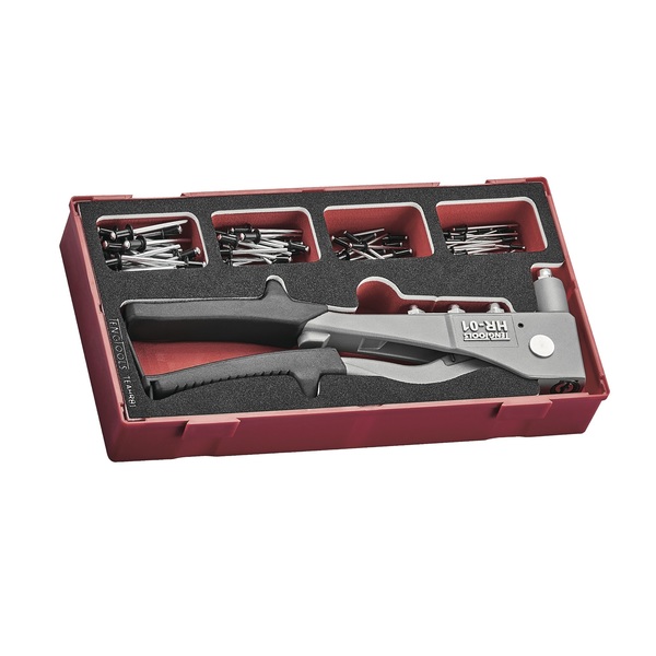 Teng Tools Rivet Gun Set 81 Pieces in EVA Foam Organizational Tool Tr TEAHR81